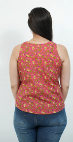 Stylish Pink Cotton Top – Trendy Casual Wear for Women